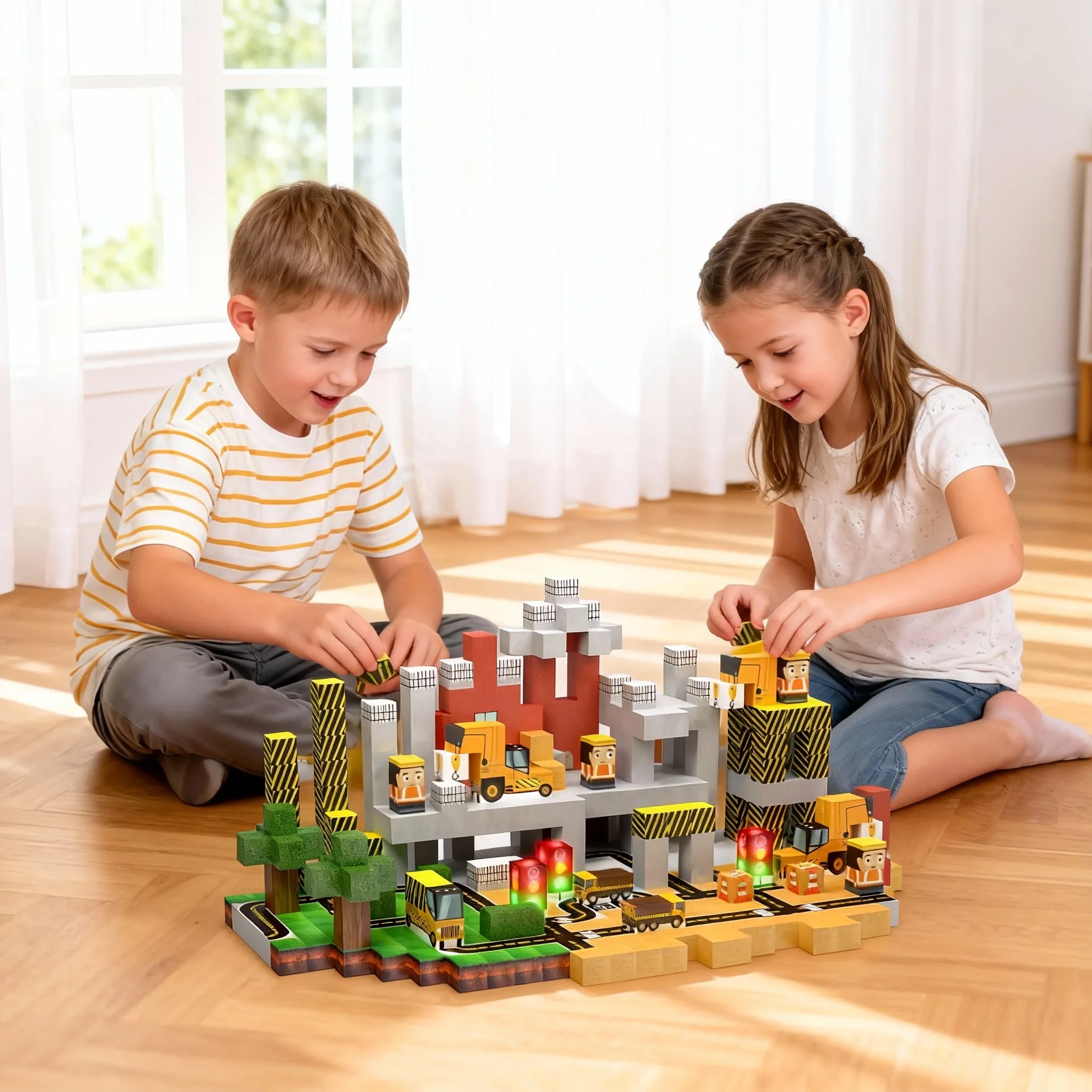Montessori Magnetic Blocks:City Manager montessori